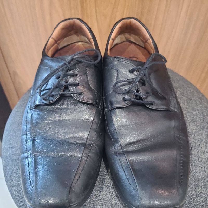 Sapato Social Masculino Mocassim Cns 60035 Preto Número 40 Brasil