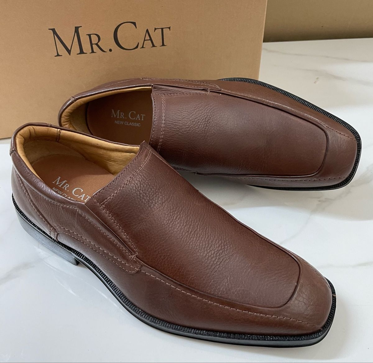 Sapato Social Masculino Mr Cat 38 | Sapato Masculino Mr Cat Nunca Usado ...