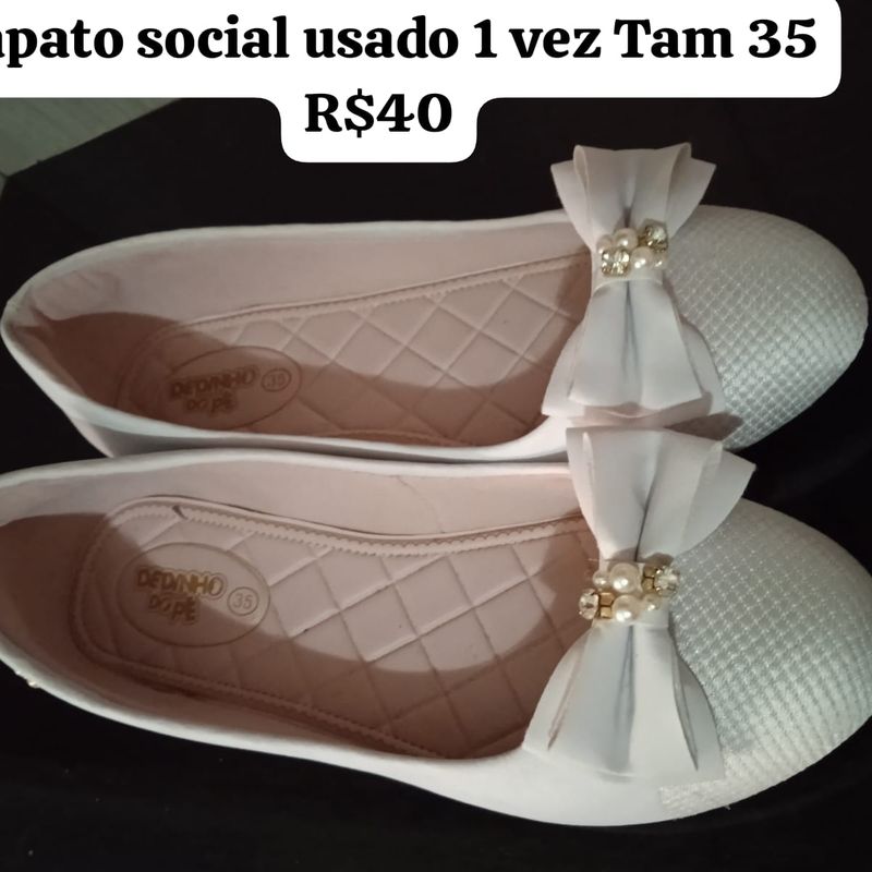 Sapato social numero sales 35