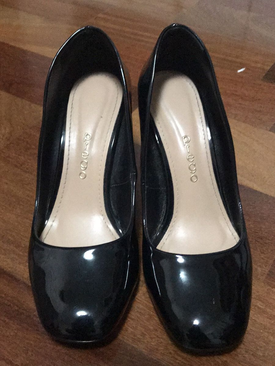 sapato social bico redondo feminino