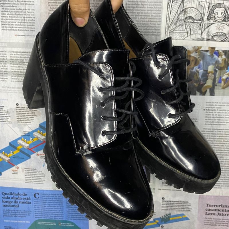 Sapatos Pretos Olx Sapatos De Salto Alto Usados Calçado Sapatos