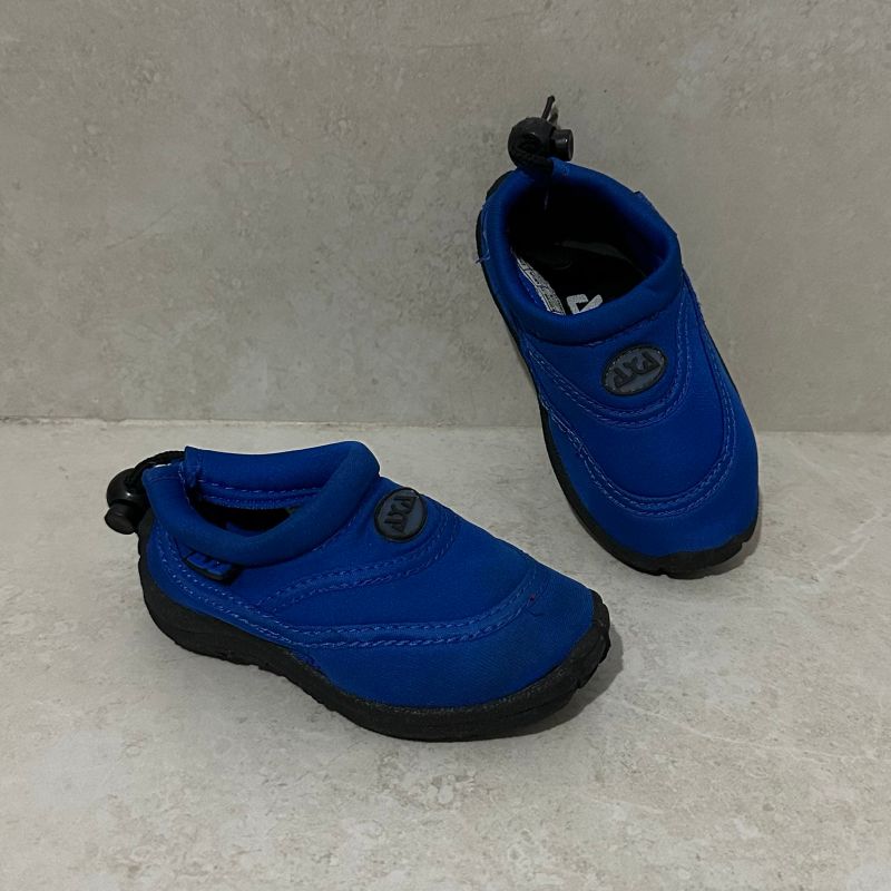 Sapato Tênis Infantil Neoprene Ambiente Aquático Importado Azul