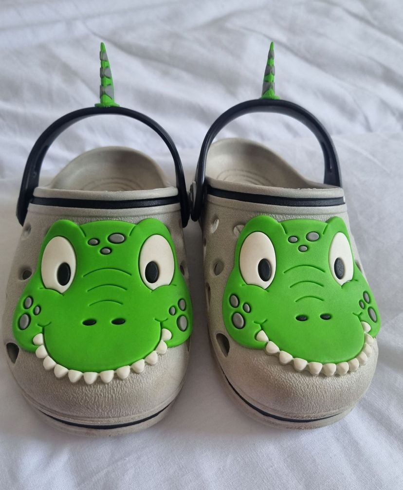 Sapato Tipo Crocs, Tema Dinossauro Tamanho 21/22 | Calçado Infantil para  Meninos Wboys Usado 80766863 | enjoei