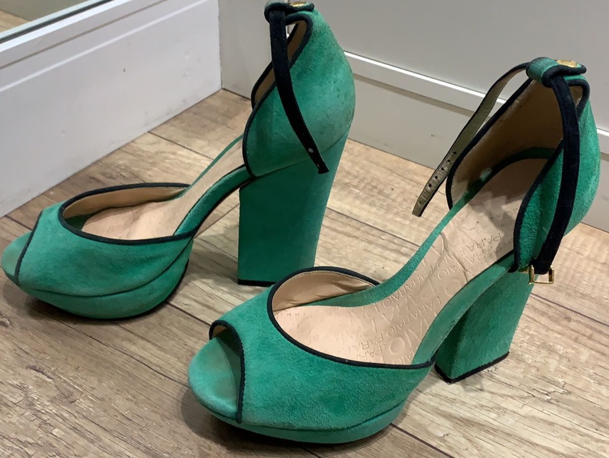 sapato verde