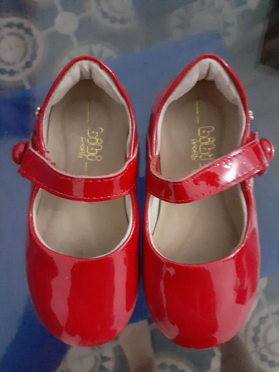 sapato bibi vermelho