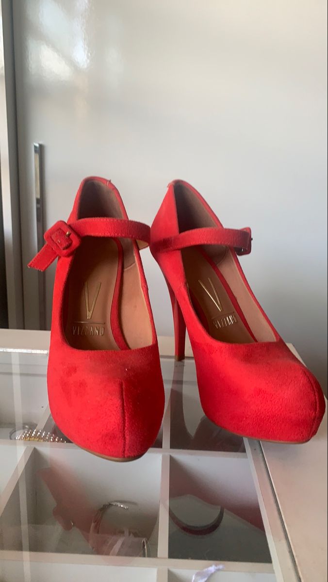 Sapato store vermelho vizzano