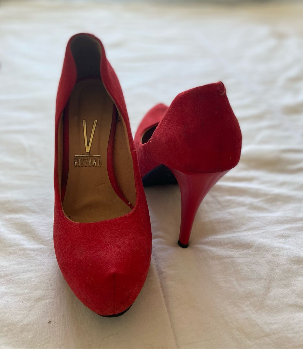 Vizzano sapato hot sale vermelho