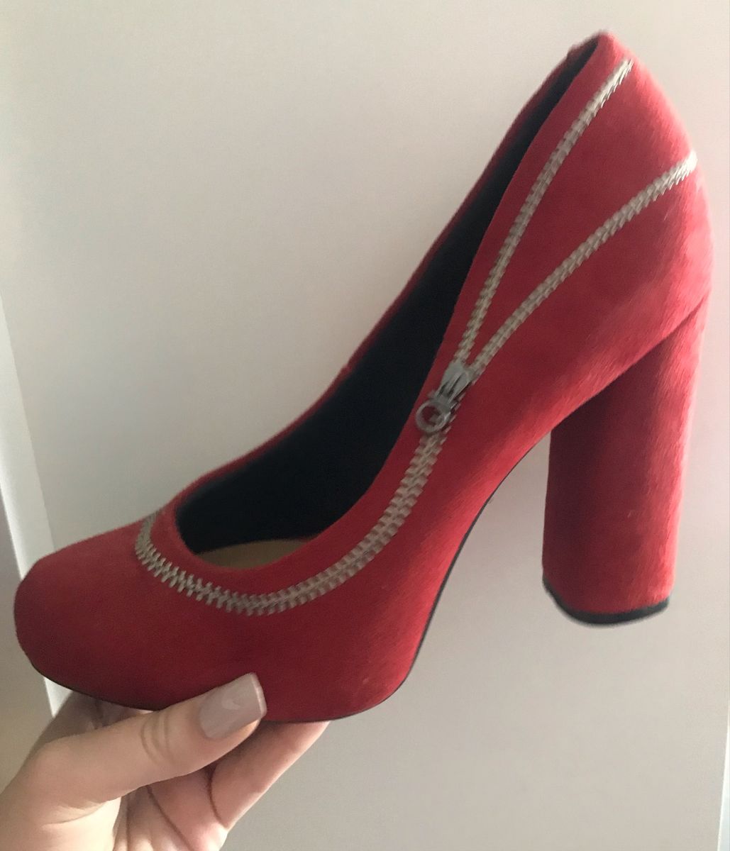 vizzano sapato vermelho