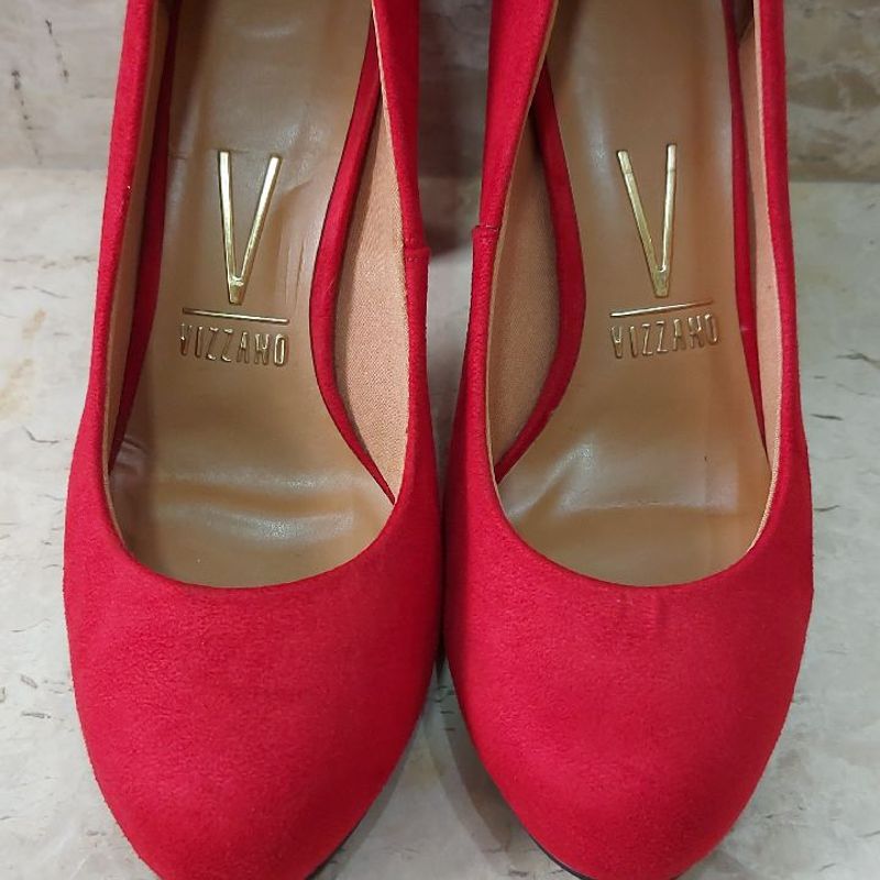 Vizzano store vermelho camurça