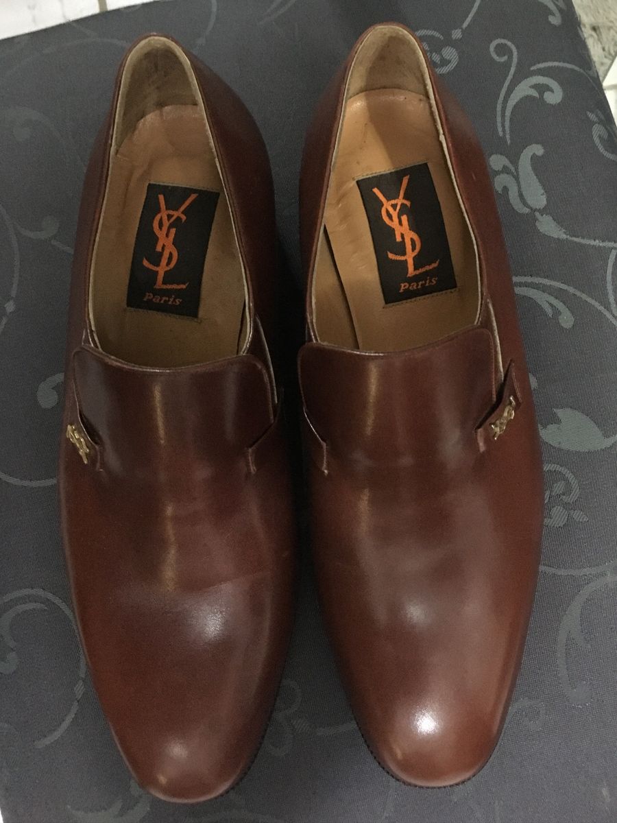 sapato yves saint laurent masculino