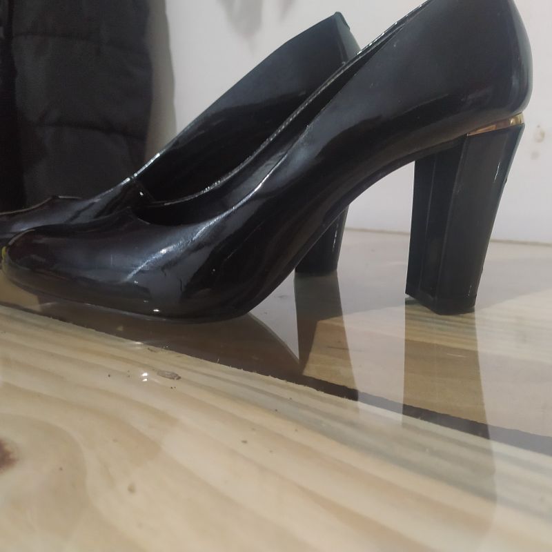 Sapato Zutti Verniz 36 Preto Sapato Feminino Zutti Usado