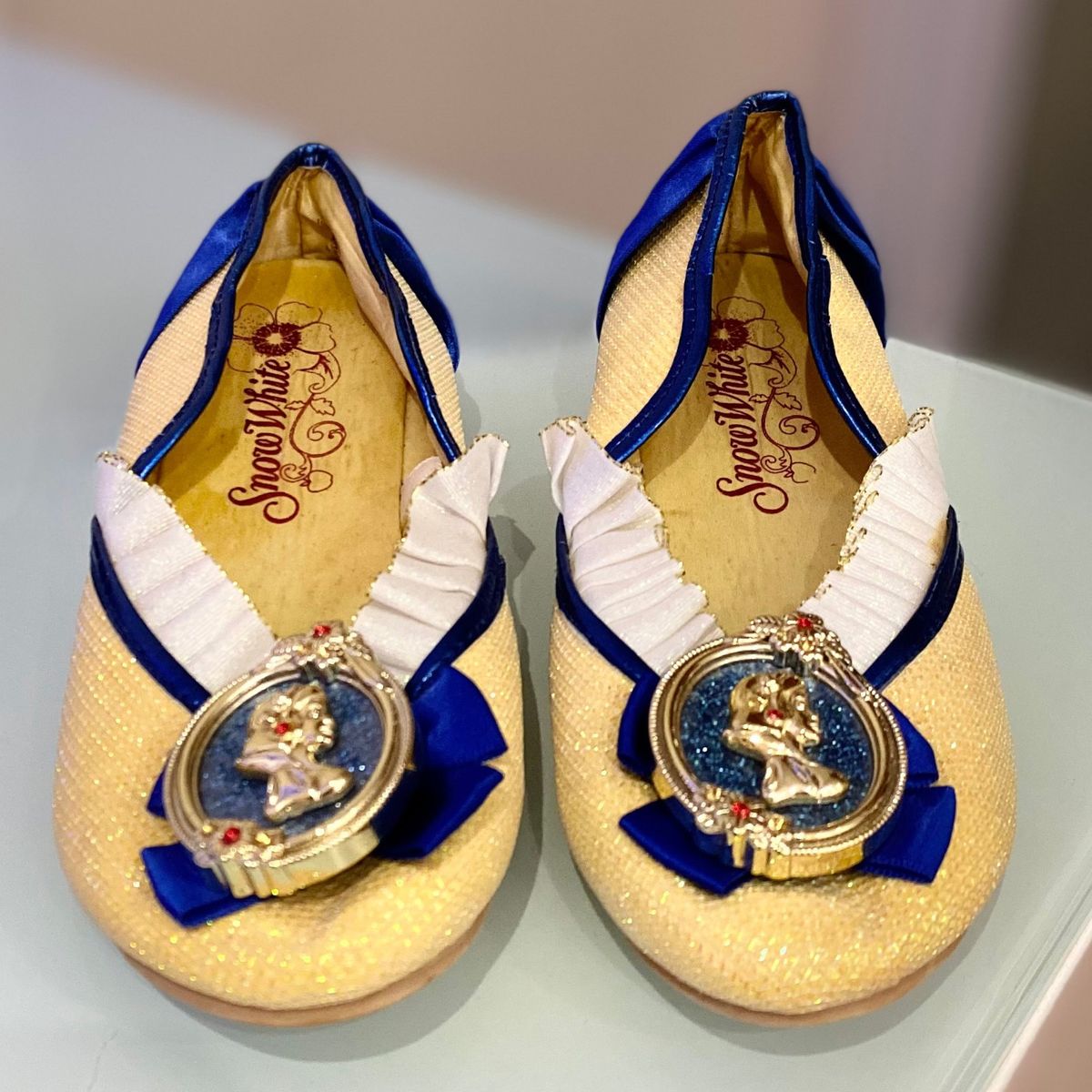 Sapatos Branca de Neve Original Disney | Calçado Infantil para Meninas ...