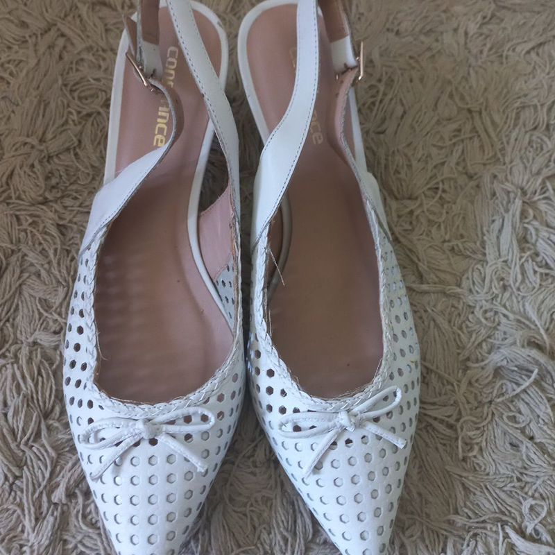sapatos self shoes site da loja constance Sapatos Constance Sapato Feminino Constance Usado 93224494 enjoei