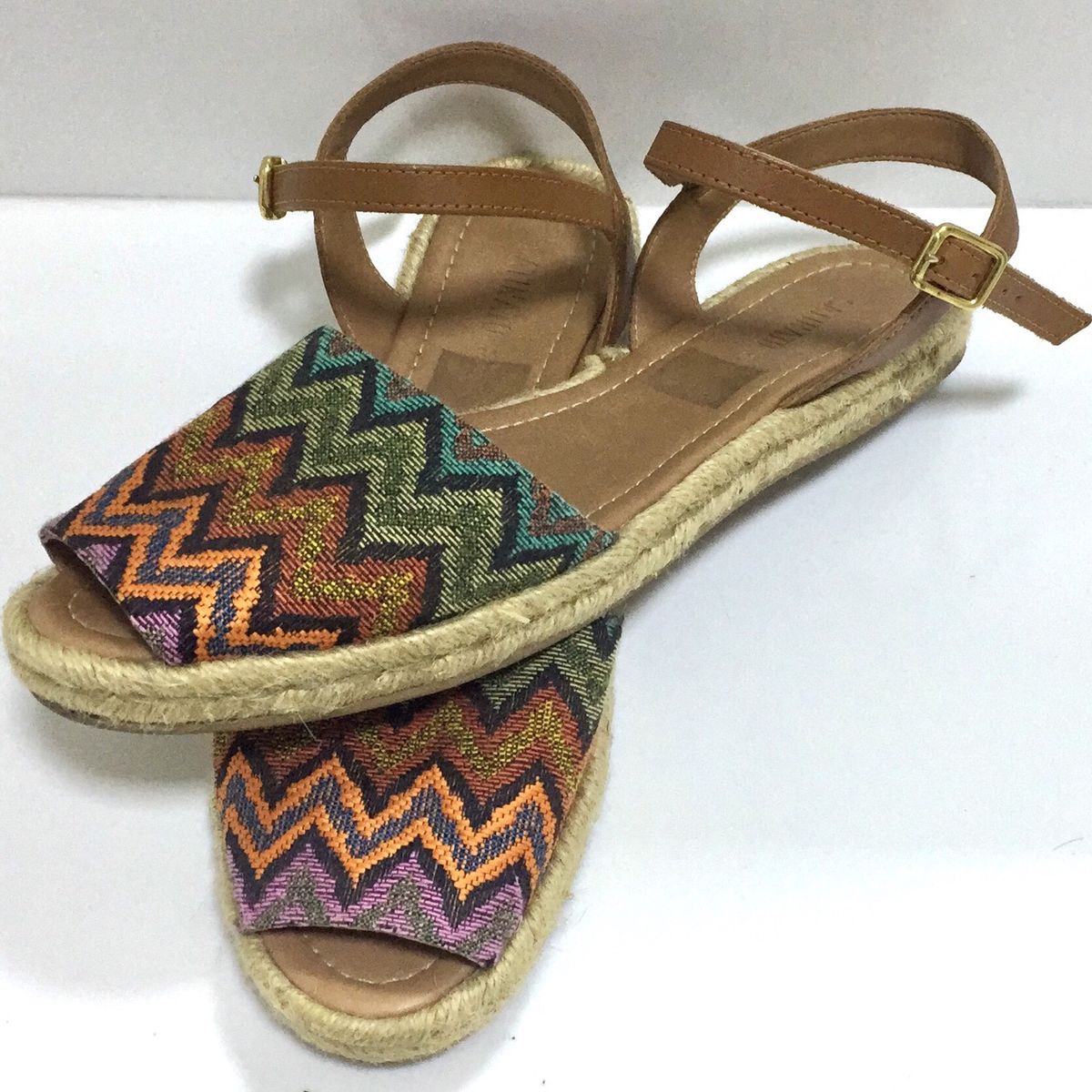 Satinato Tribal | Rasteira Feminina Satinato Usado 33587073 | enjoei