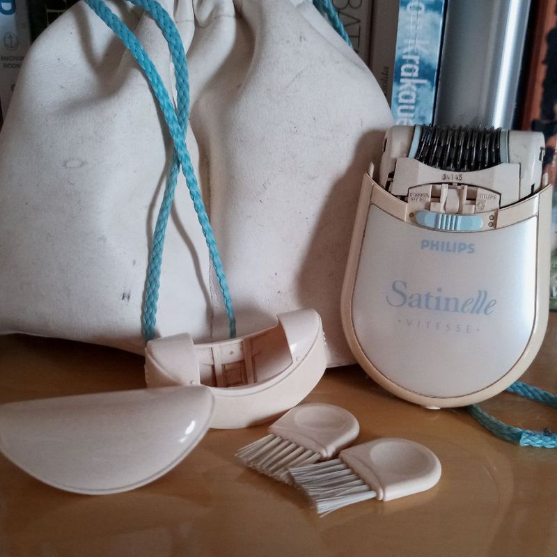 Satinelle Philips Antigo 1990 | Produto Vintage e Retro Philips
