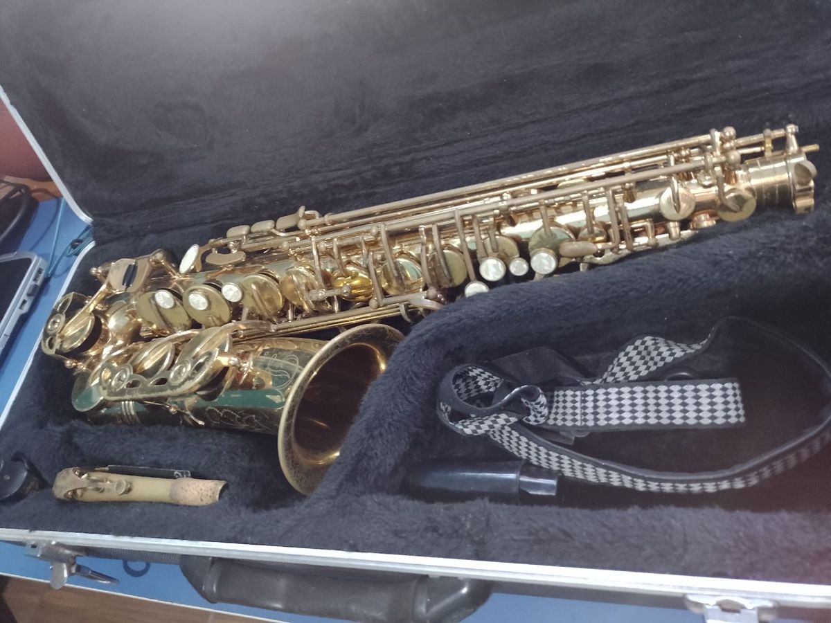 Sax Alto Dolphin Item de Música Sax Alto Dolphin Usado 74568207 enjoei