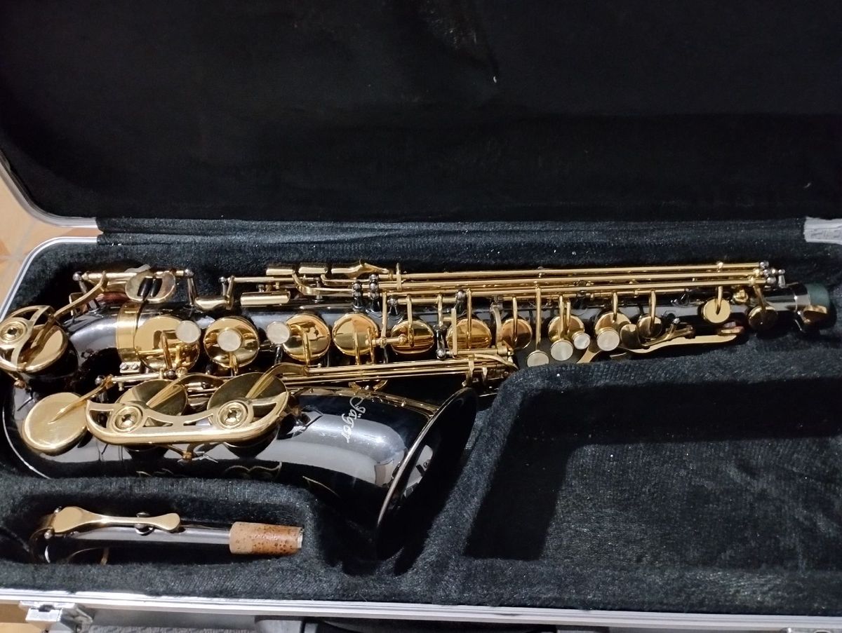 Sax Alto Jäger Novíssimo Item de Música Sax Alto Usado 70382740 enjoei