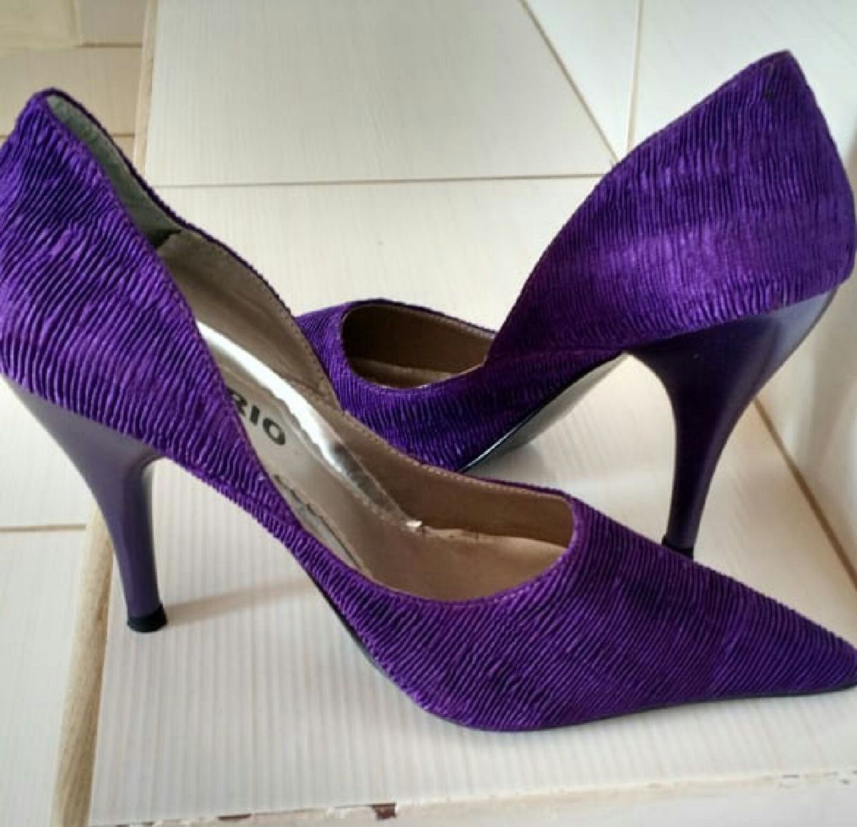 scarpin roxo