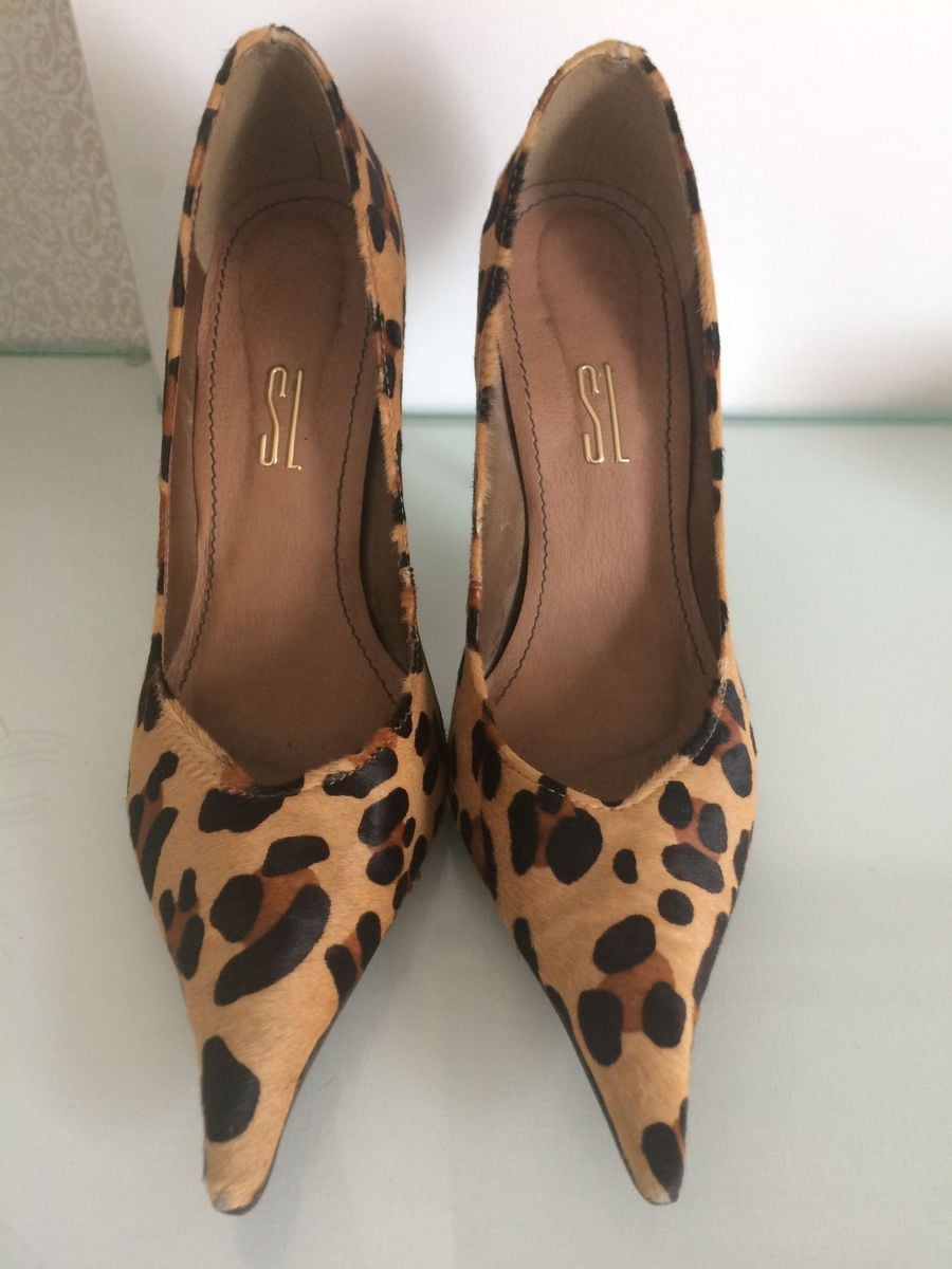 scarpin animal print santa lolla