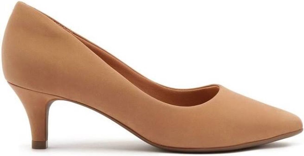 scarpin nude confort