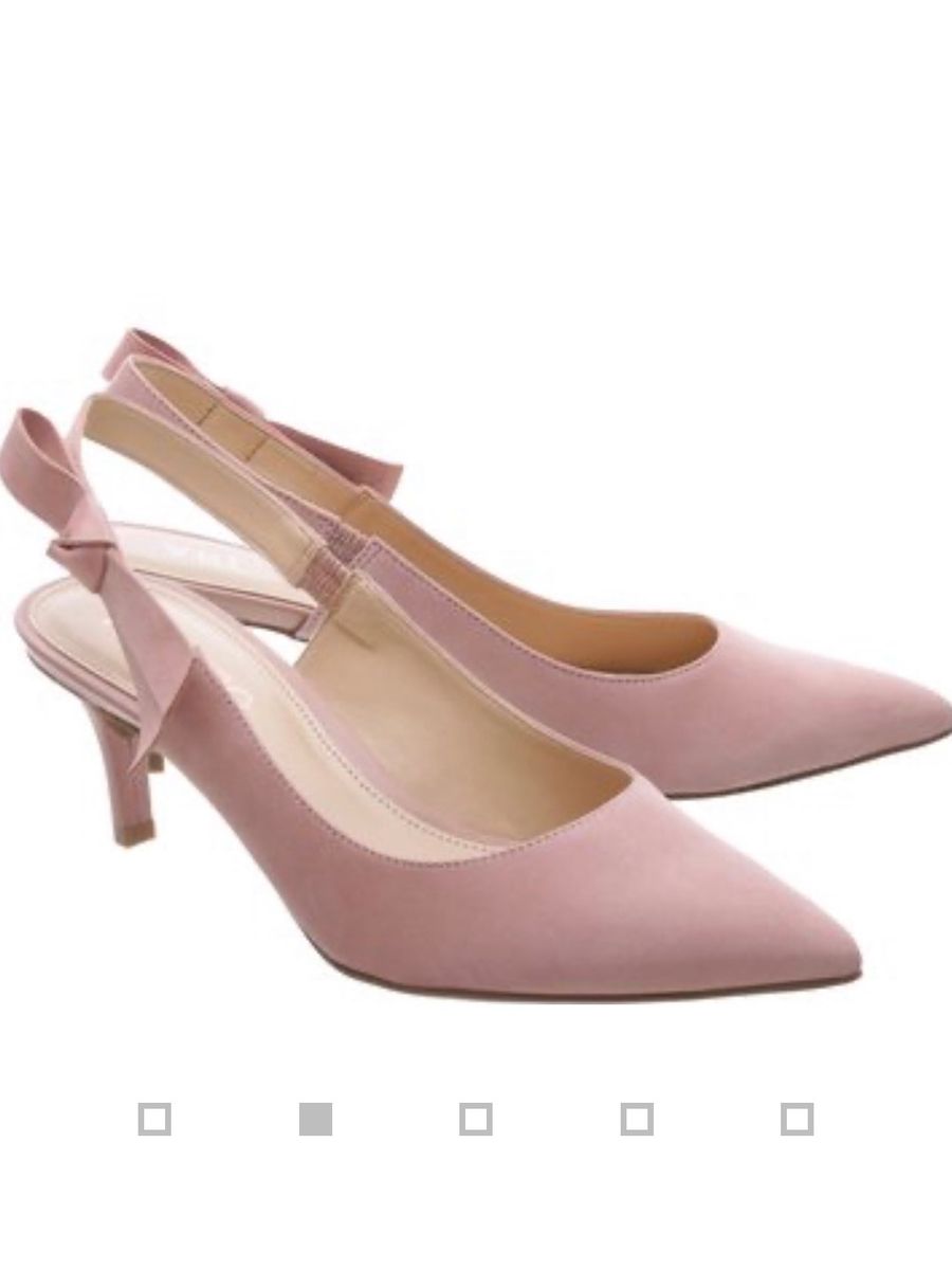 scarpin arezzo rose
