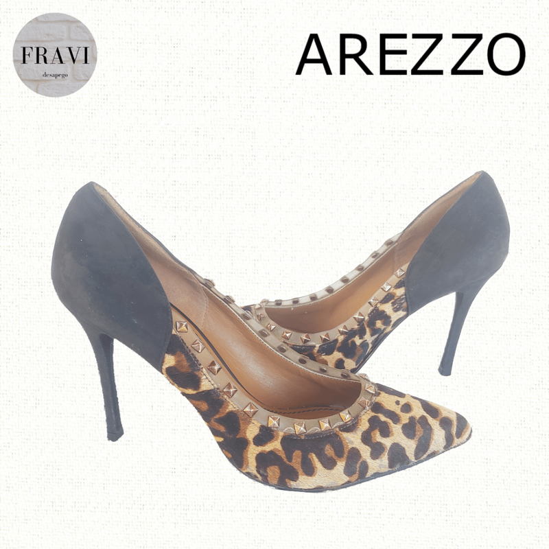 Shoe Sapato Oncinha Arezzo Tenis Animal Print Arezzo Flatform