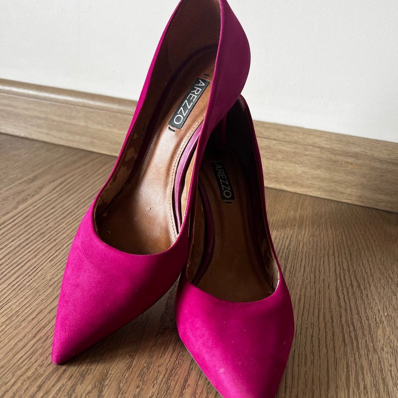 Scarpin sales pink arezzo