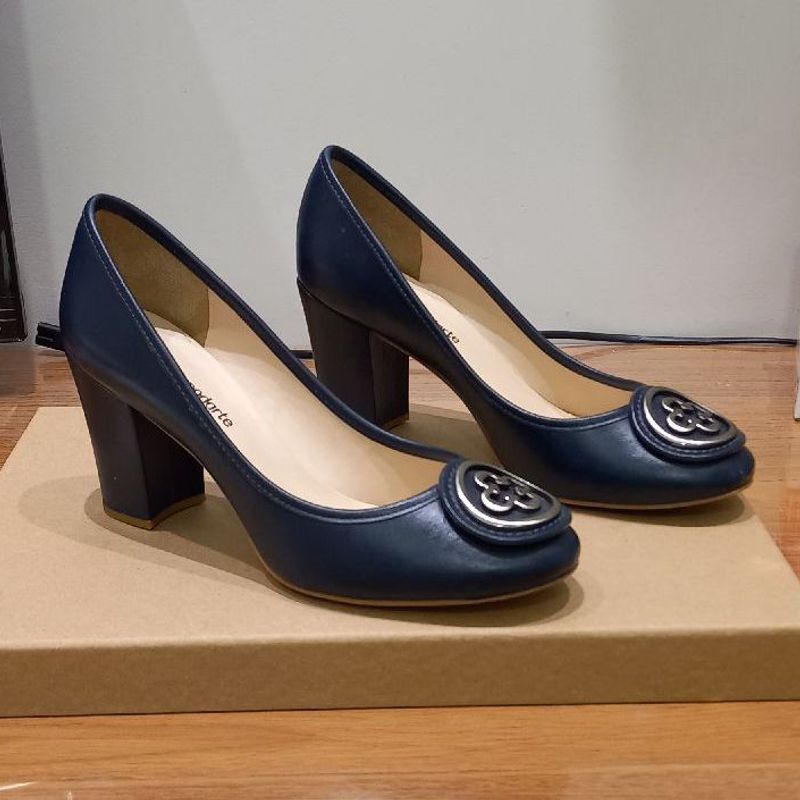 Scarpin capodarte azul store marinho