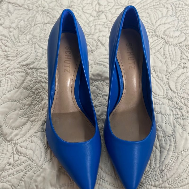 Scarpin azul sale royal