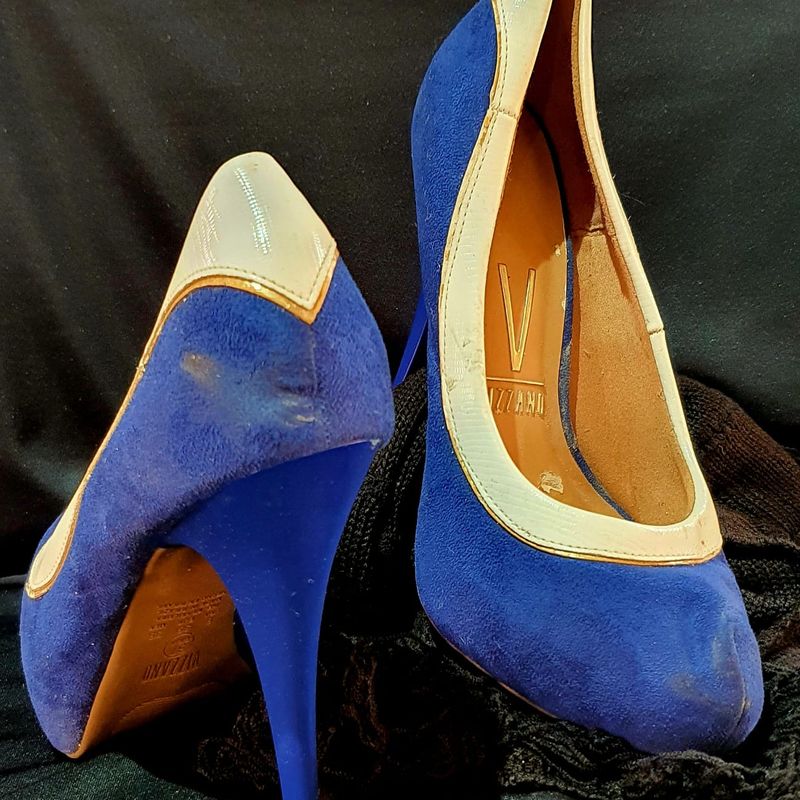 Scarpin 2024 azul vizzano