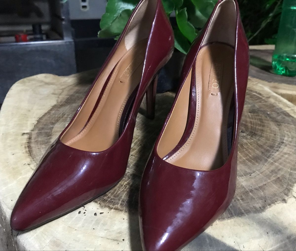 scarpin vinho arezzo
