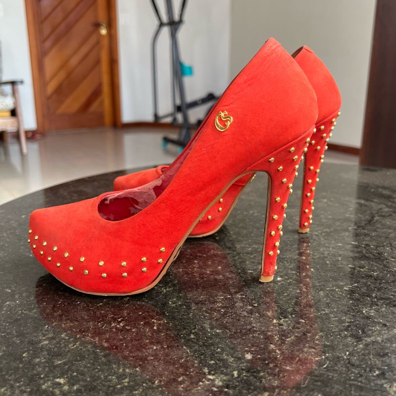 Sapato scarpin hot sale carmen steffens