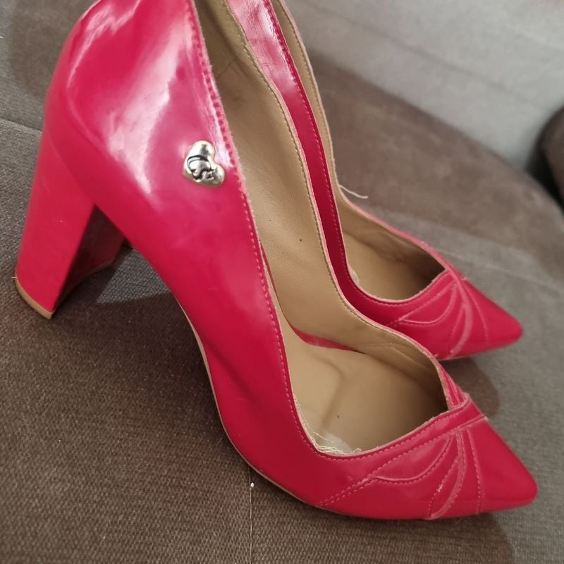 Scarpin carmen shops steffens vermelho