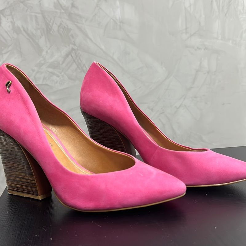 Scarpin carrano hot sale rosa