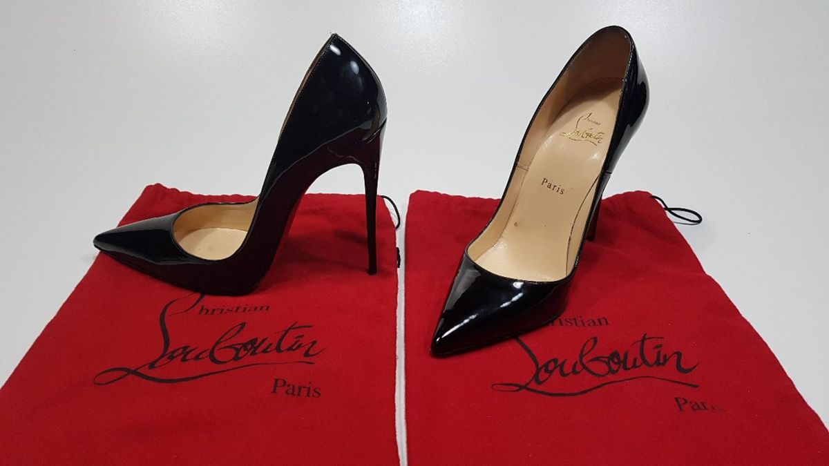 christian louboutin scarpin preto