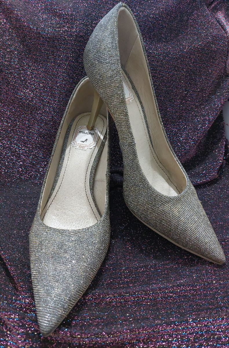 Scarpin cinderela 2024