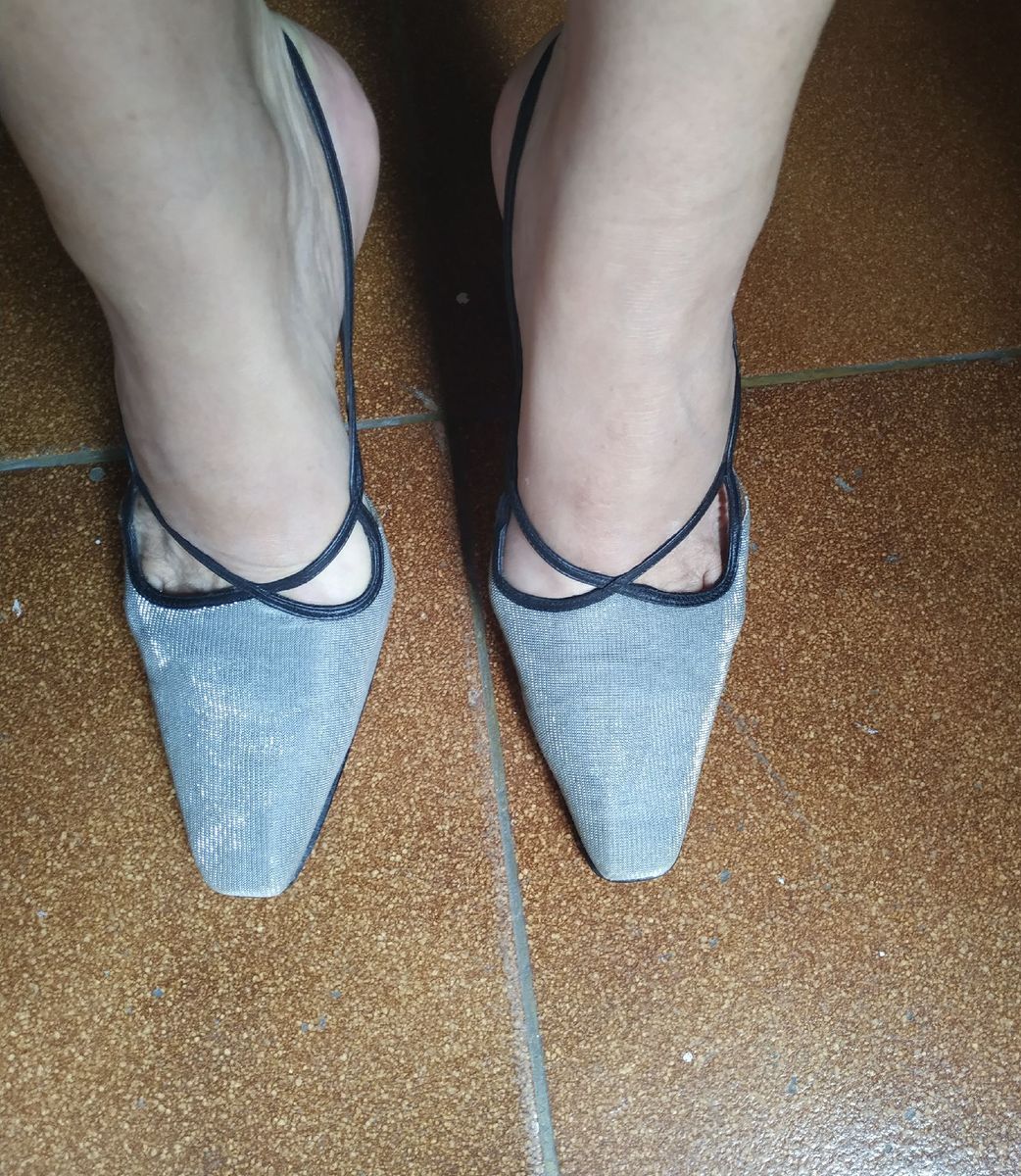 Scarpin Claudina Sapato Feminino Claudina Usado 44819512