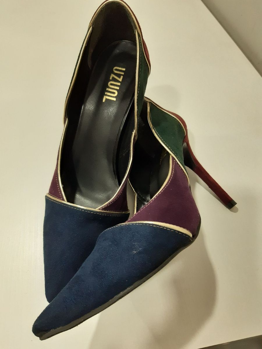 scarpin varias cores