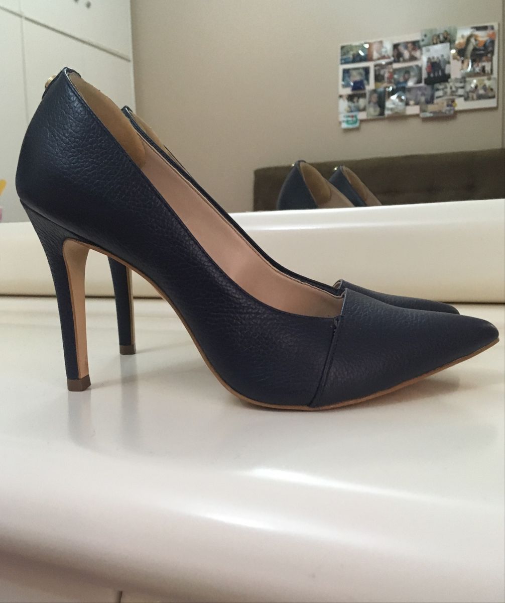 scarpin jorge bischoff azul marinho