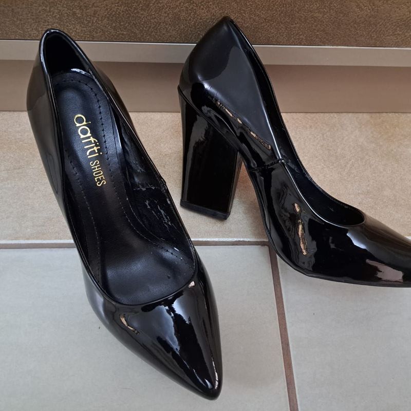 Scarpin preto hot sale dafiti