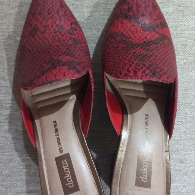 Scarpin store dakota vermelho