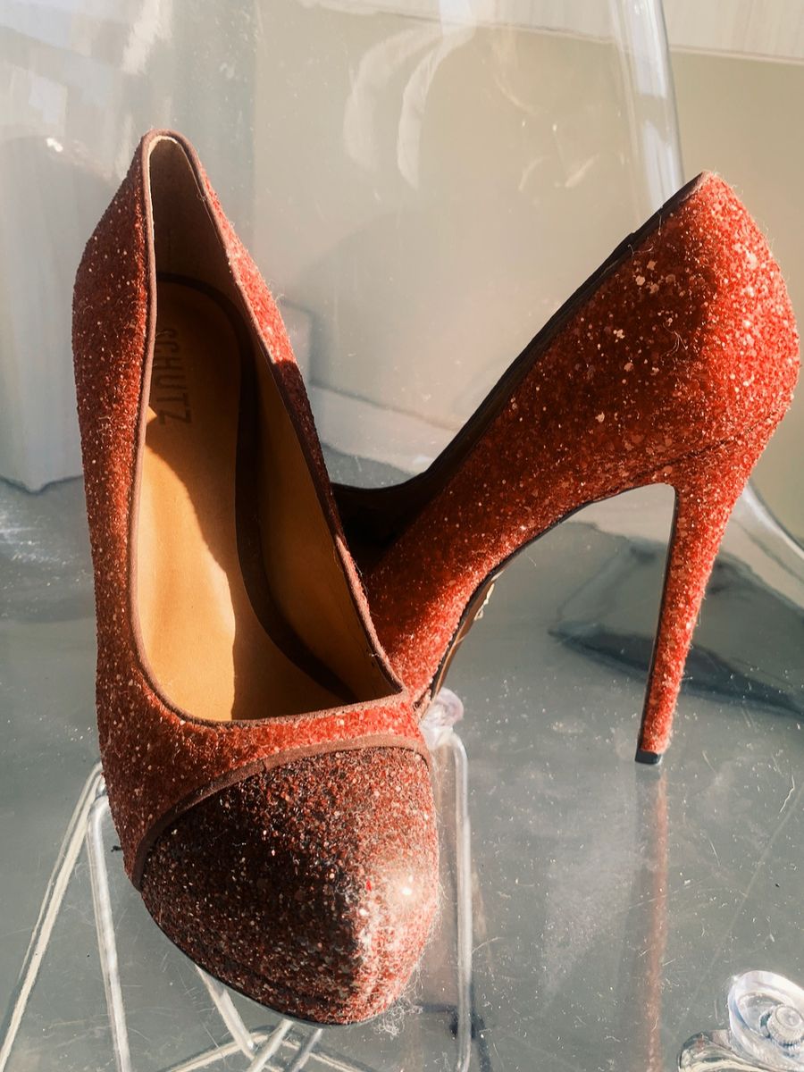 Scarpin de hot sale glitter