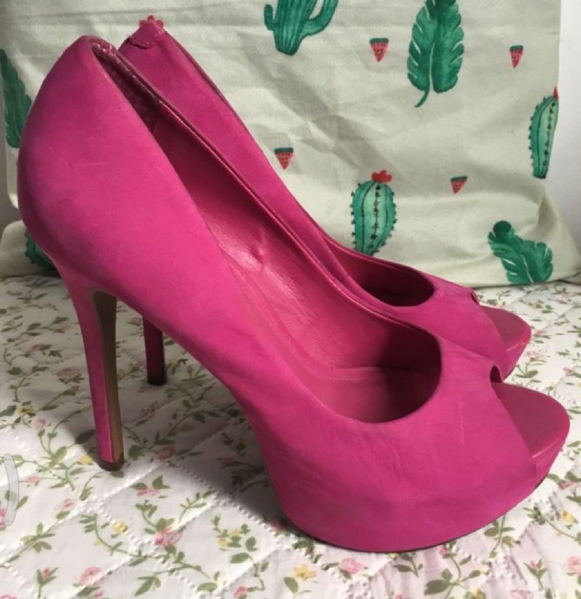 scarpin fucsia