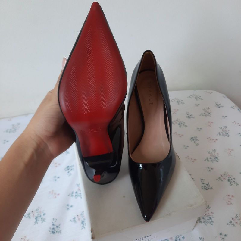 Scarpin Fundo Vermelho Sapato Feminino Royalz Usado 93007224
