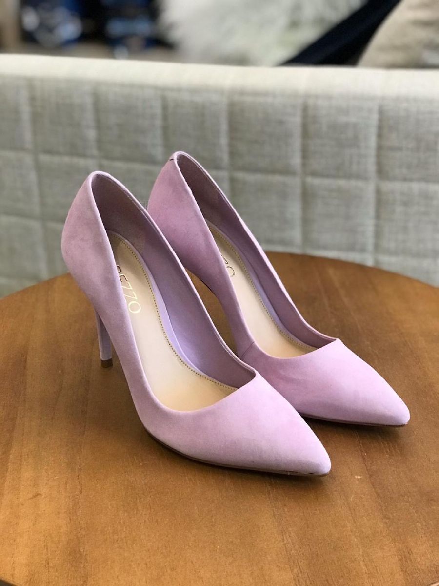 scarpin lilas