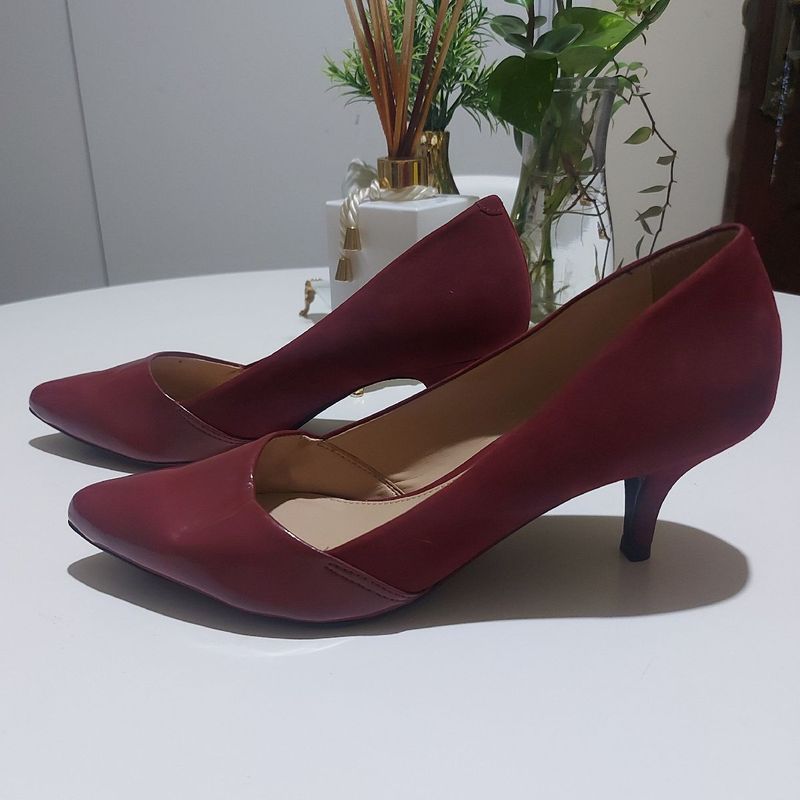 Scarpin marsala hot sale arezzo