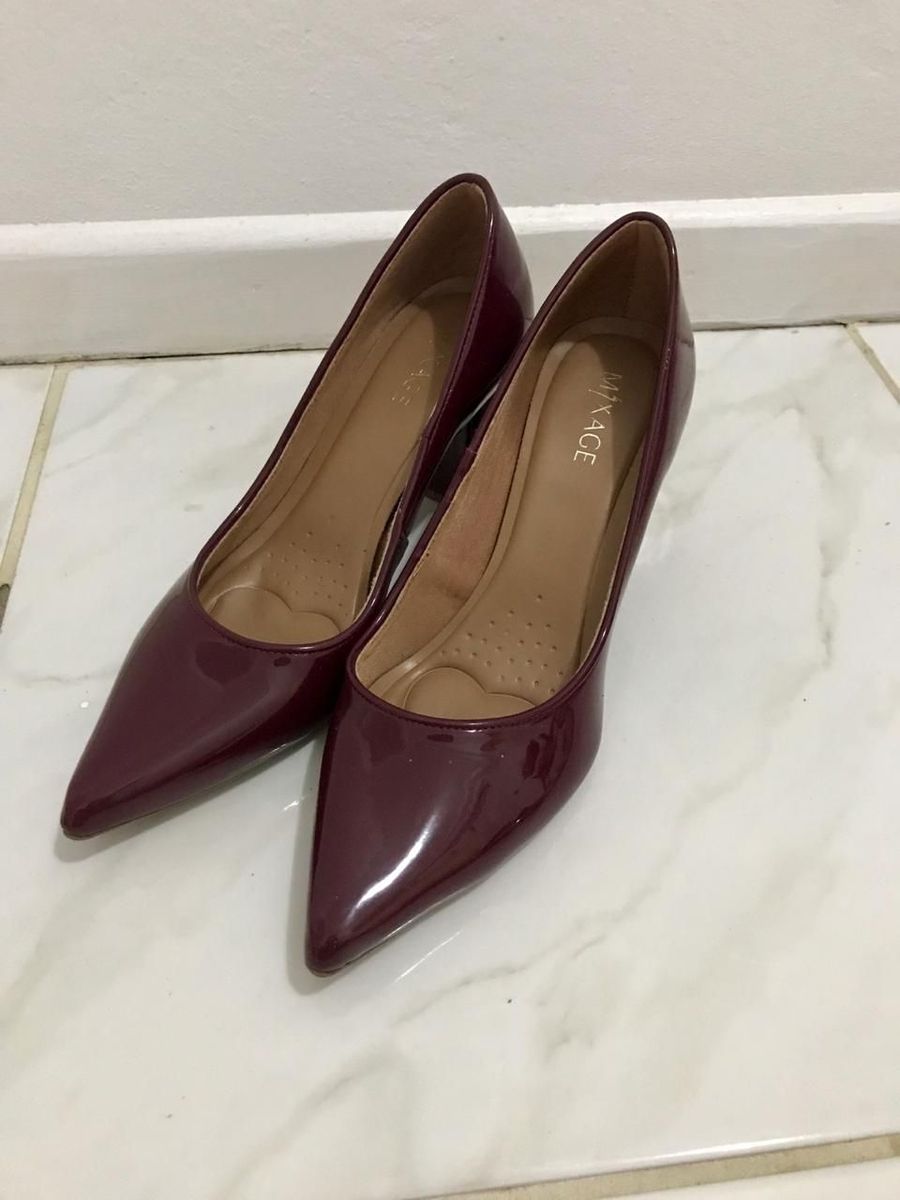 scarpin marsala