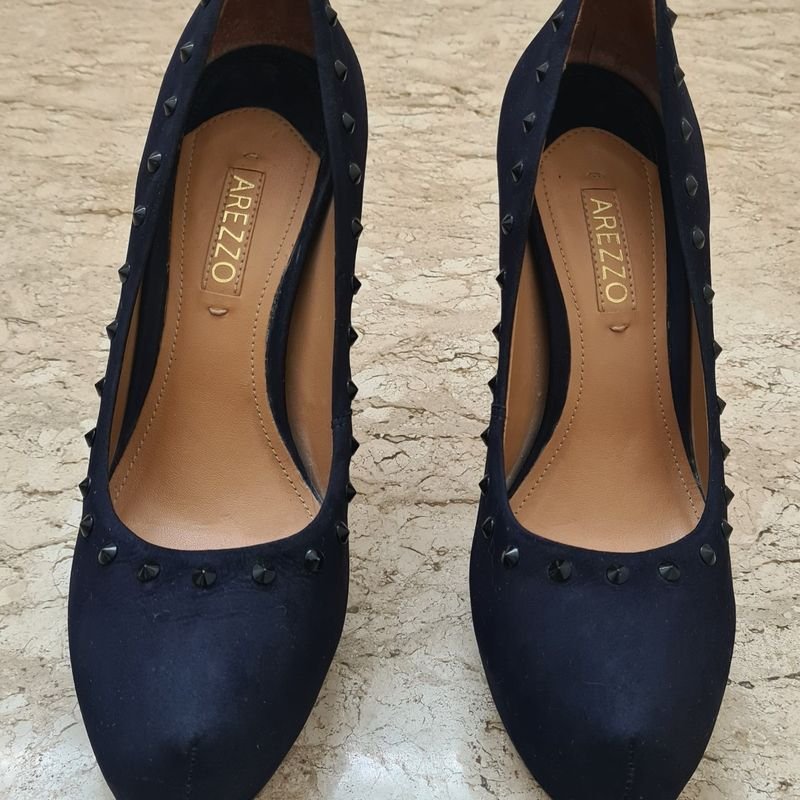 Scarpin Meia Pata Arezzo 36 . Sapato Feminino Arezzo Usado