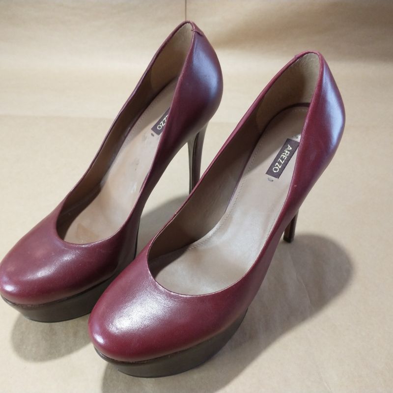 Scarpin Meia Pata Arezzo Sapato Feminino Arezzo Usado 78297030