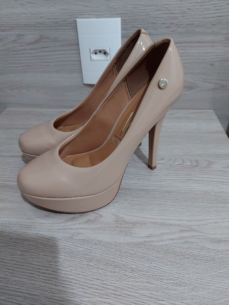 Scarpin meia hot sale pata nude